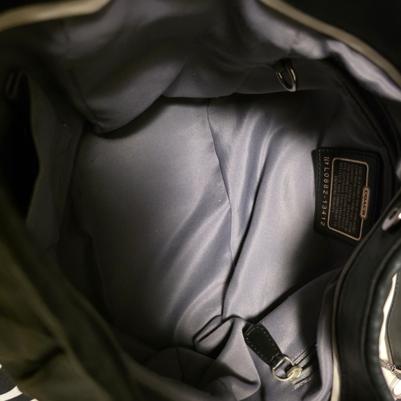 Coach Black Leather Shoulder Bag - Picture 7 of 7